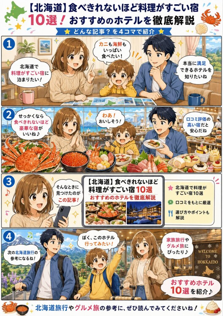 この記事の紹介四コマ漫画