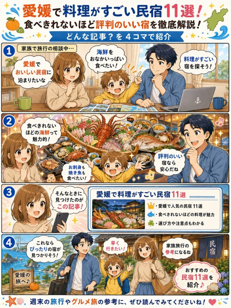 この記事の紹介四コマ漫画