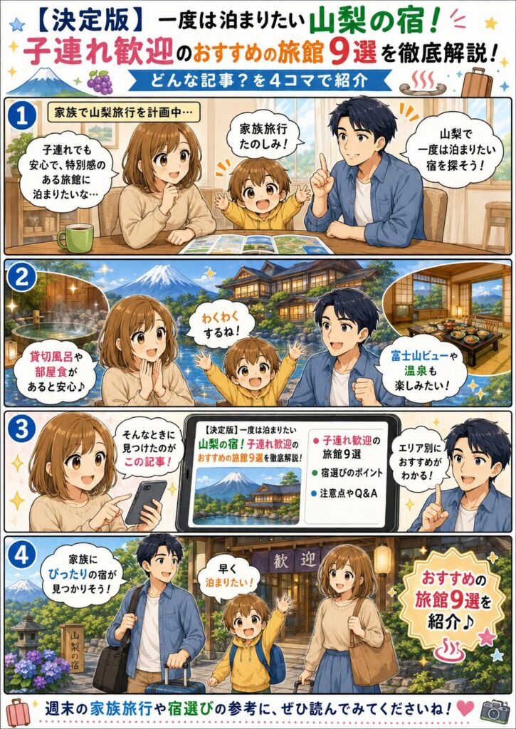 この記事の紹介四コマ漫画