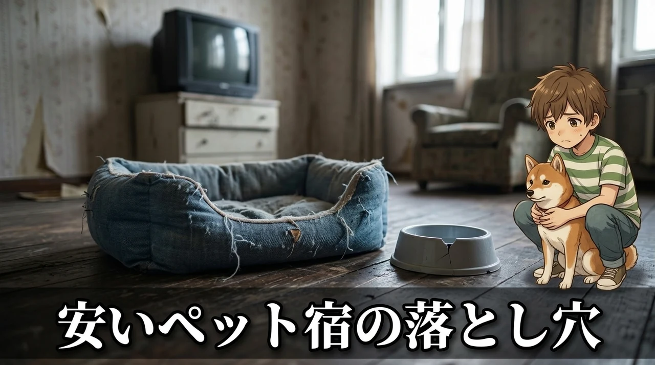 安いペット宿を選ぶ際の注意点やデメリット